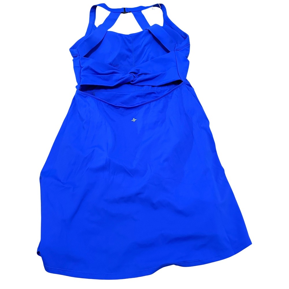 Halara Softly Zero Backless Twisted Flare Easy Peezy Active Dress Sz Medium NWT